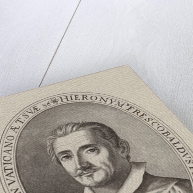 Portrait of the composer Girolamo Frescobaldi by Anonymous