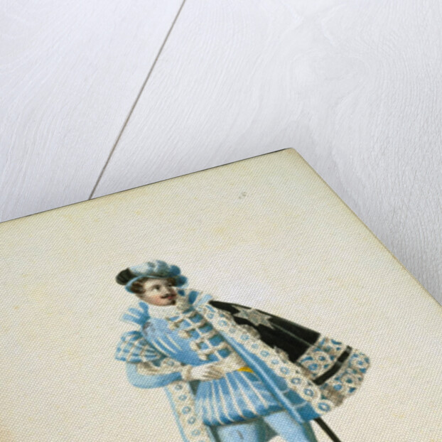 Manuel del Pópulo Vicente García as Don Giovanni in opera Don Giovanni by Wolfgang Amadeus Mozart, 1 by Anonymous