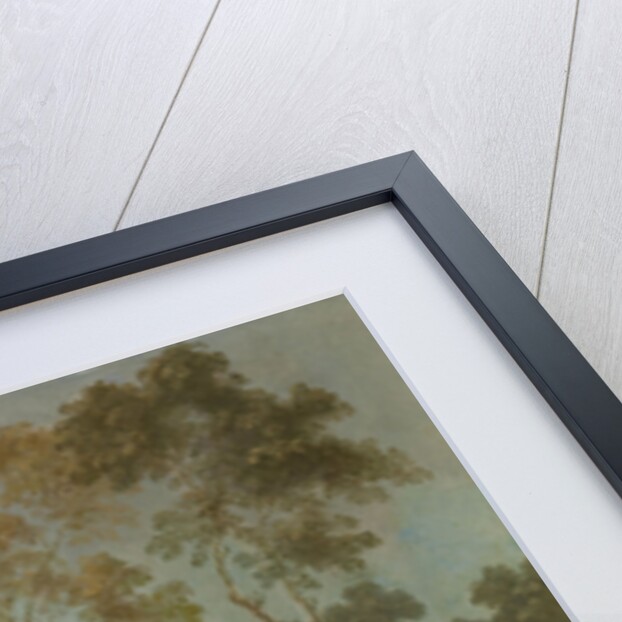 Lady on a swing by Anonymous