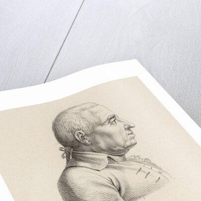Portrait of the violinist and composer Pierre Gaviniès, 1800s by Anonymous