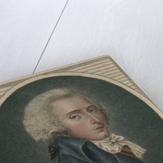 Alexandre, Vicomte de Beauharnais, 1791 by Anonymous