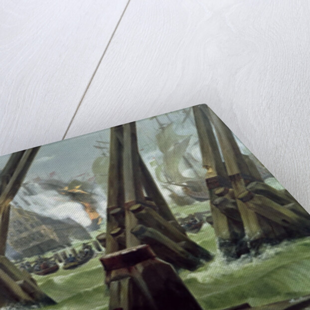 Cardinal Richelieu at the Siege of La Rochelle, 1881 by Anonymous