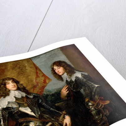 Charles I Louis, Elector Palatine, and his Brother, Prince Rupert of the Rhine (1619-168 by Anonymous