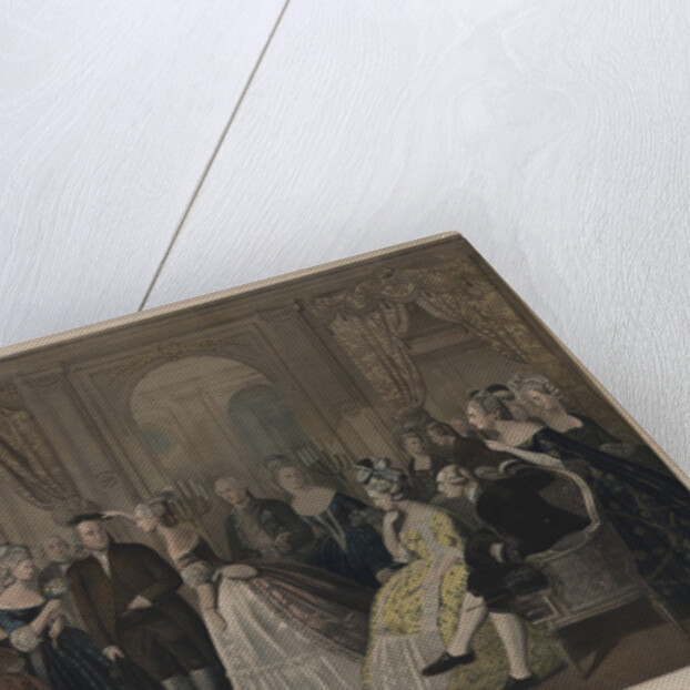 Franklins reception at the court of France, 1778, 1850s by Anonymous