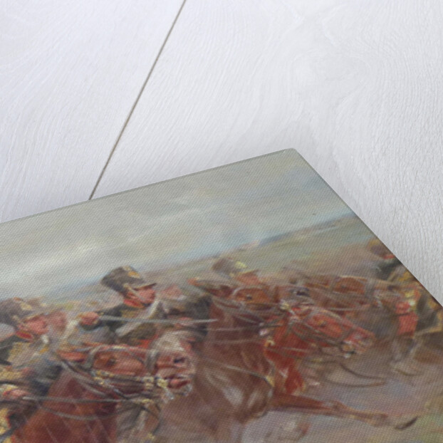 General Lasalle in the Battle of Wagram, 1906 by Anonymous