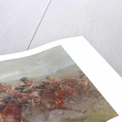 General Lasalle in the Battle of Wagram, 1906 by Anonymous