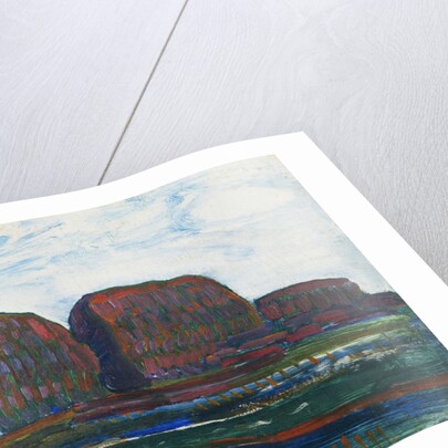 Haystacks III, by Anonymous