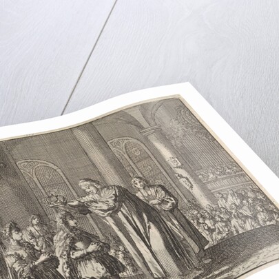 Henry Compton crowning William and Mary at Westminster Abbey on 11 April 1689, 1698 by Anonymous