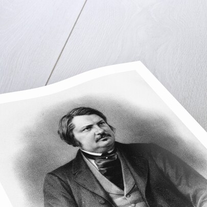 Honoré de Balzac, End 1840s by Anonymous