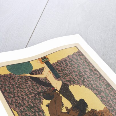 Illustration for the drama Sodom by John Wilmot, 2nd Earl of Rochester, 1909 by Anonymous