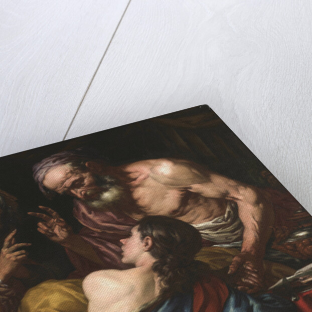 Isaac blessing Jacob, Between 1660 and 1670 by Anonymous