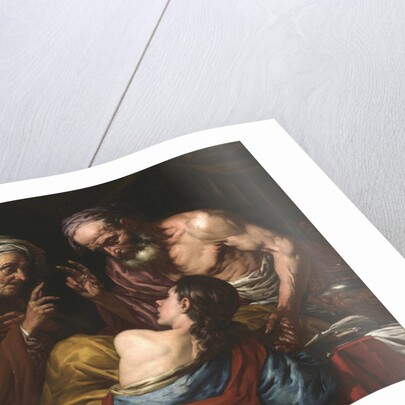 Isaac blessing Jacob, Between 1660 and 1670 by Anonymous