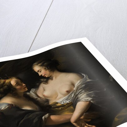 Jupiter, Disguised as Diana, Seducing the Nymph Callisto, by Anonymous