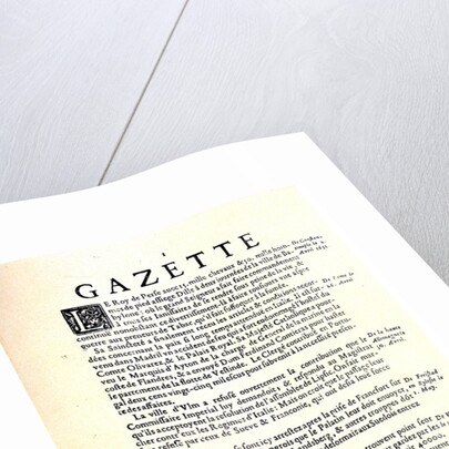 La Gazette (Gazette de France), 1631 by Anonymous