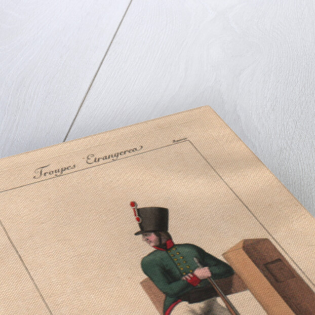 Light infantryman of the Preobrazhensky Regiment, 1816-1822 by Anonymous