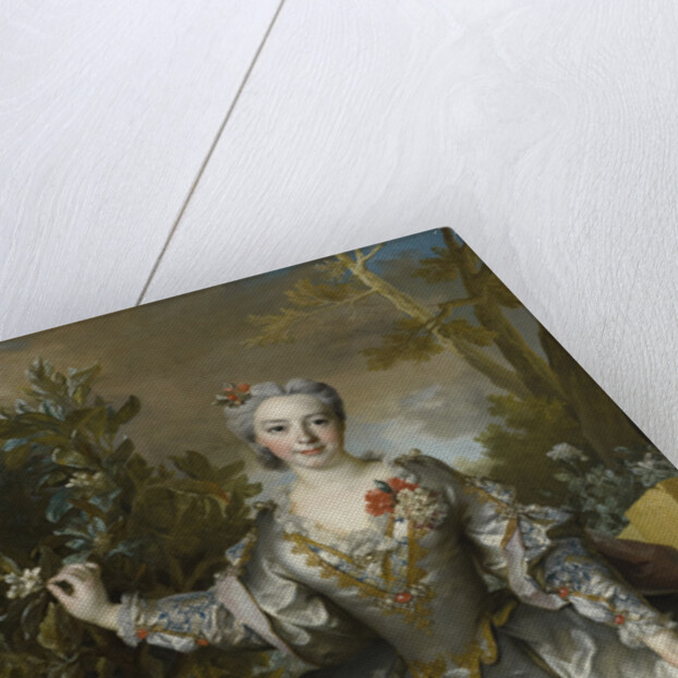 Louise Madeleine Bertin de Vaugien, comtesse de Montchal, 1735 by Anonymous