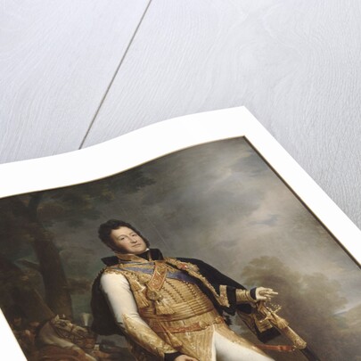 Louis-Philippe, in Hussar uniform, by Anonymous