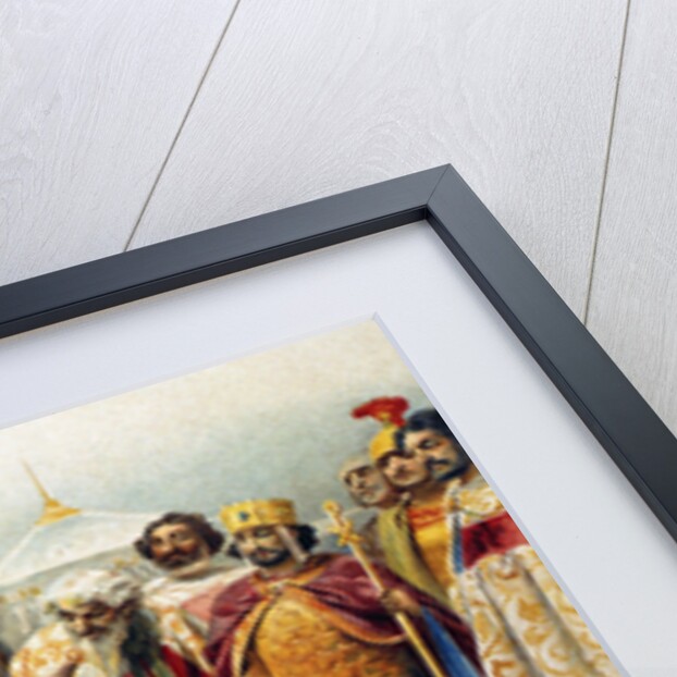 Meeting of Svyatoslav I with Emperor John Tzimiskes, 1903 by Anonymous