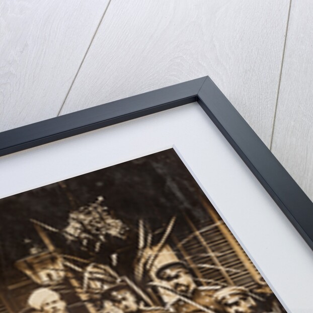 Members of the Romanov family at the summer military manoeuvres in Krasnoye Selo, 1892 by Anonymous