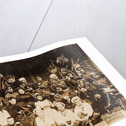 Members of the Romanov family at the summer military manoeuvres in Krasnoye Selo, 1892 by Anonymous