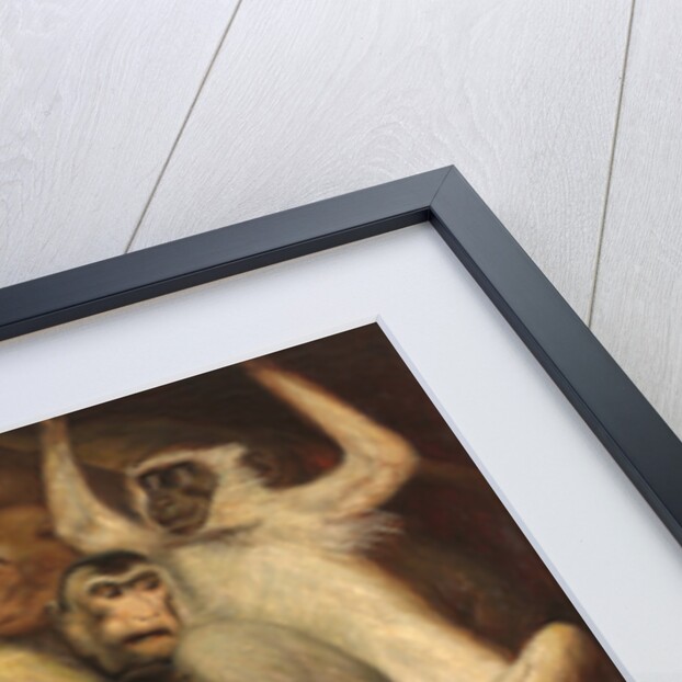 Monkeys as Judges of Art, c. 1889 by Anonymous