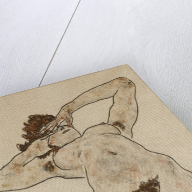 Nude, 1917 by Anonymous