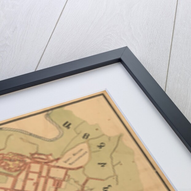 Plan of Yerevan, 1920, 1920 by Anonymous