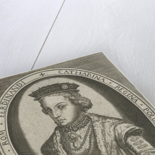 Portrait Catherine Jagiellon, ca 1550-1565 by Anonymous