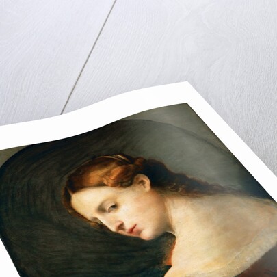 Portrait of a young woman in profile, c. 1520 by Anonymous