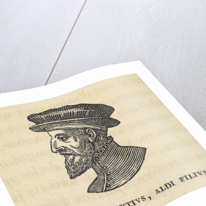 Portrait of Aldus Pius Manutius, 16th century by Anonymous