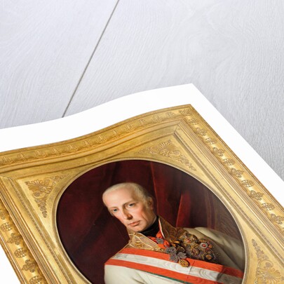 Portrait of Emperor Francis I of Austria, 1827 by Anonymous