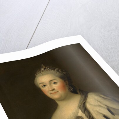 Portrait of Empress Catherine II, by Anonymous