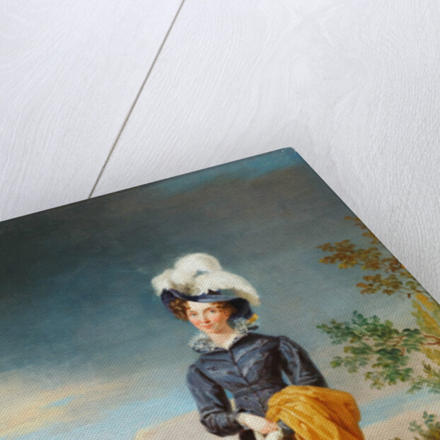 Portrait of Empress Elizabeth Alexeievna, Princess Louise of Baden, 1820 by Anonymous