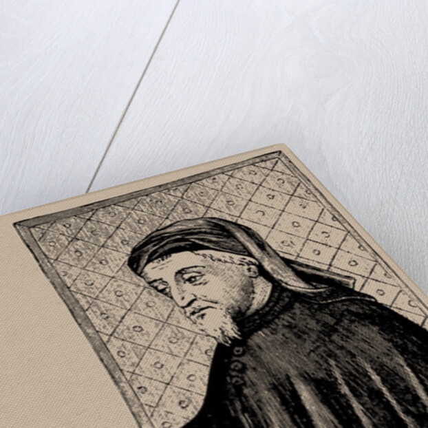 Portrait of Geoffrey Chaucer, by Anonymous