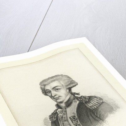 Portrait of Gilbert Motier the Marquis De La Fayette, by Anonymous