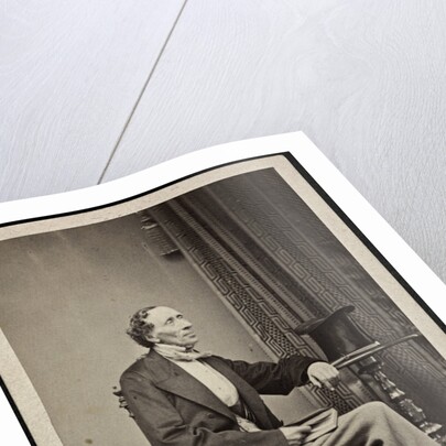 Portrait of Hans Christian Andersen, ca 1865 by Anonymous
