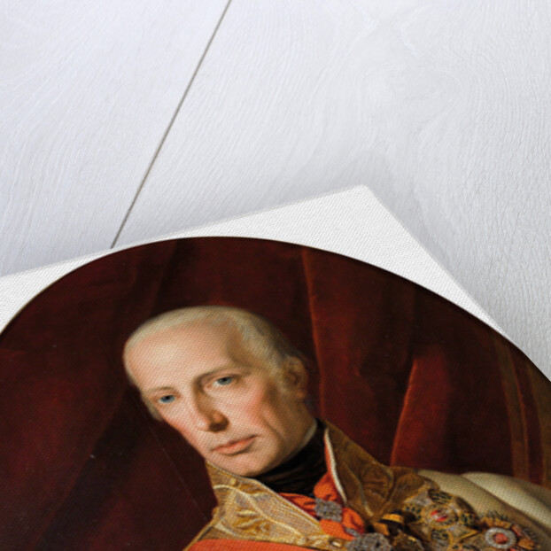 Portrait of Holy Roman Emperor Francis II, 1827 by Anonymous