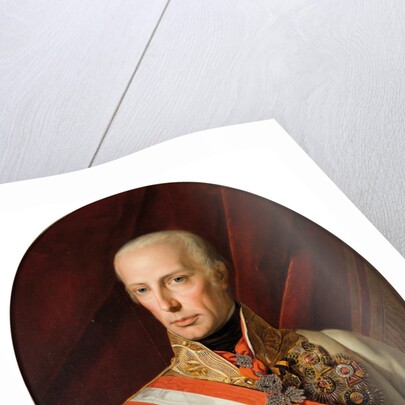Portrait of Holy Roman Emperor Francis II, 1827 by Anonymous