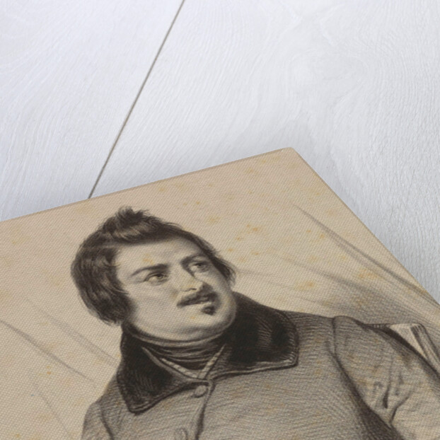Portrait of Honoré de Balzac, c. 1840 by Anonymous