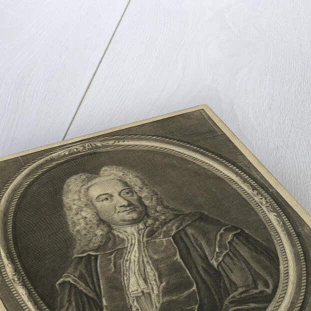 Portrait of Johann Gottlieb Heineccius, 1744 by Anonymous
