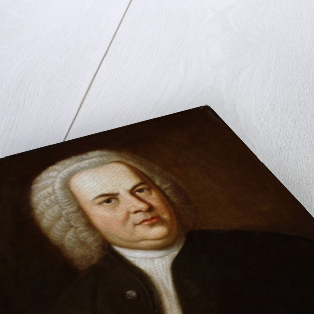 Portrait of Johann Sebastian Bach, by Anonymous
