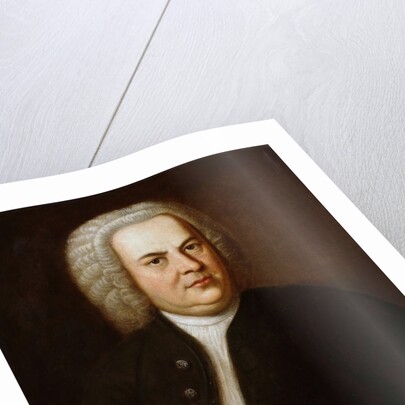 Portrait of Johann Sebastian Bach, by Anonymous