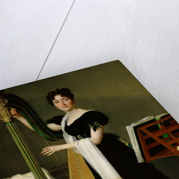 Portrait of Juliette de Villeneuve, niece of Julie Clary-Bonaparte, 1824 by Anonymous