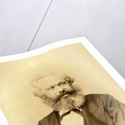 Portrait of Karl Marx, 1867 by Anonymous