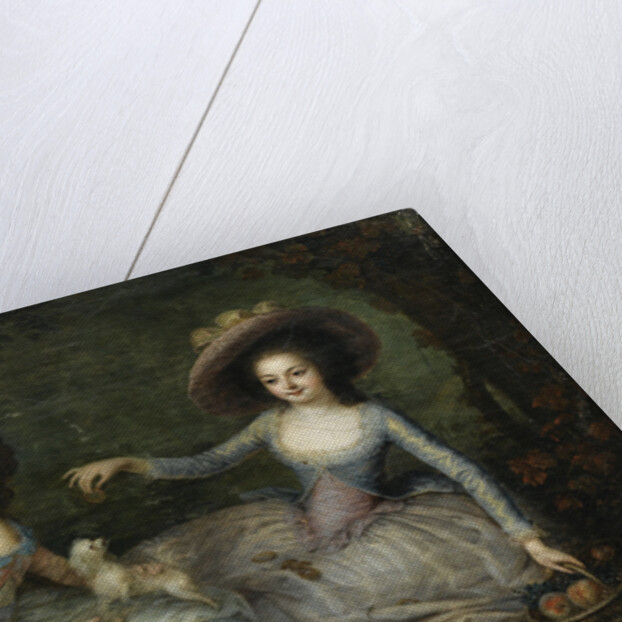 Portrait of Marie Antoinette and Princess of Lamballe, ca 1770 by Anonymous