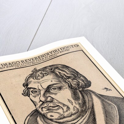 Portrait of Martin Luther, 1546 by Anonymous