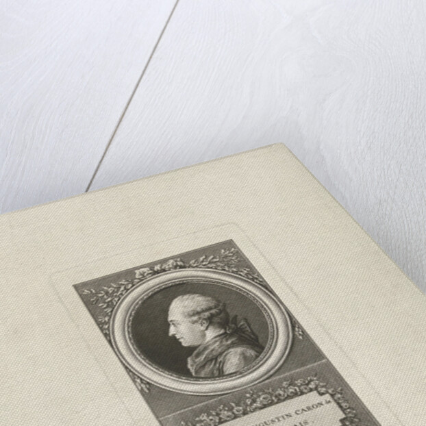 Portrait of Pierre-Augustin Caron de Beaumarchais, 1778 by Anonymous