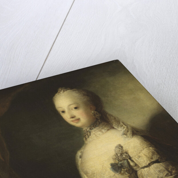 Portrait of Sophia Magdalena of Denmark, Queen of Sweden, 1765 by Anonymous