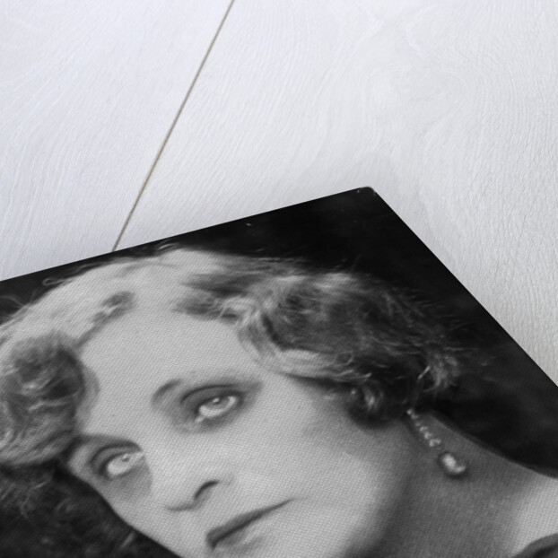 Portrait of the author Nadezhda Teffi, End 1920s by Anonymous