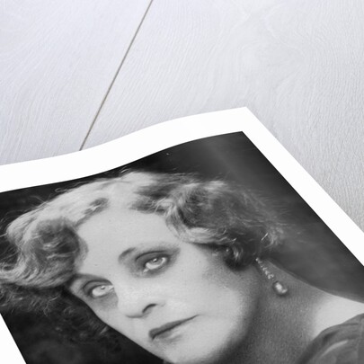 Portrait of the author Nadezhda Teffi, End 1920s by Anonymous